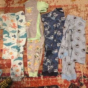 5T pajamas, 4pack bundle